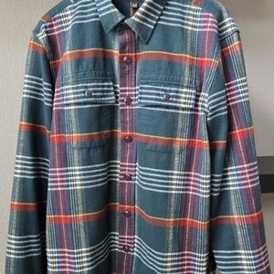 LL Bean Men's Signature 1933 Chamois Cloth Shirt, Regular Fit, Pattern